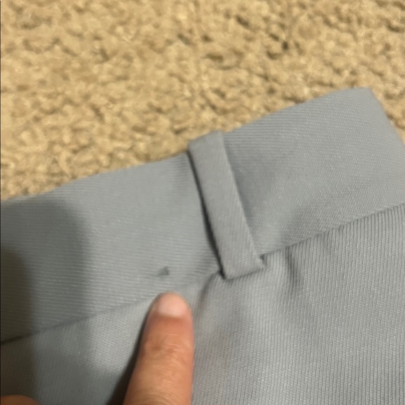 Aritzia Babaton Agency Trouser Pant City Wool High Waist Straight Leg Gray 2 - Picture 7 of 10